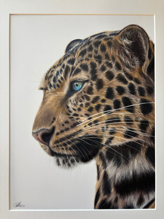 ORIGINAL Leopard Drawing