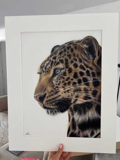 ORIGINAL Leopard Drawing